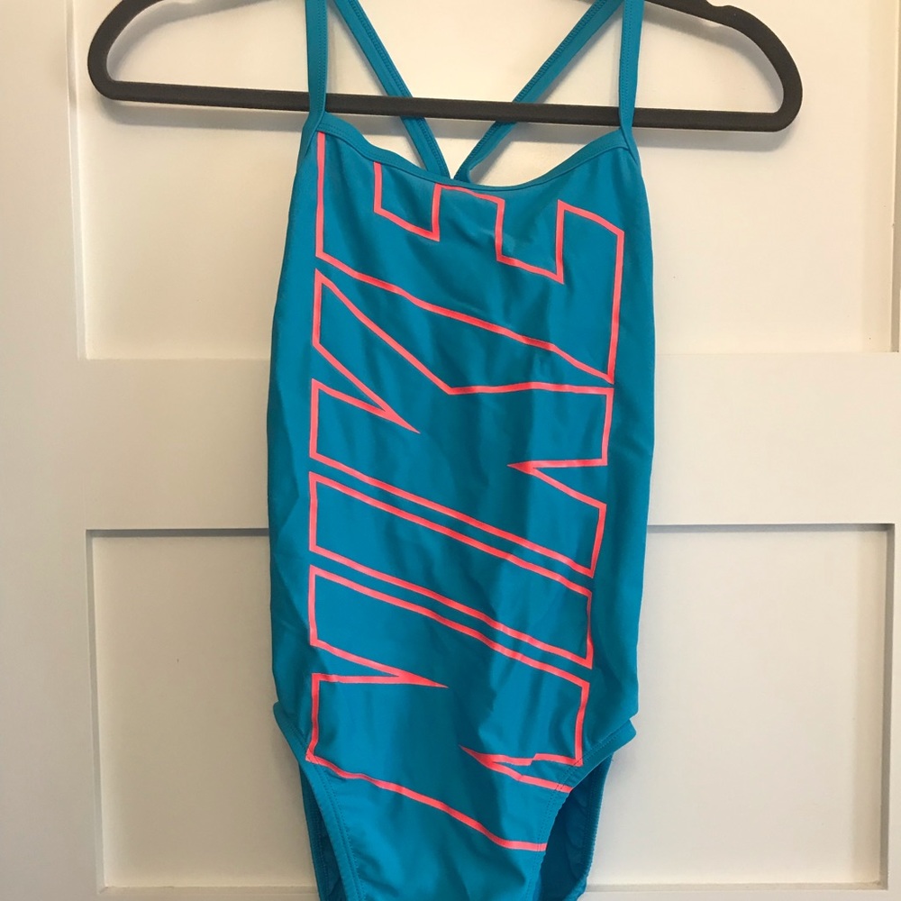 Aqua Nike One Piece